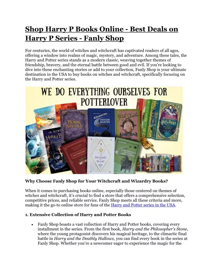 shop harry p books online best deals on harry