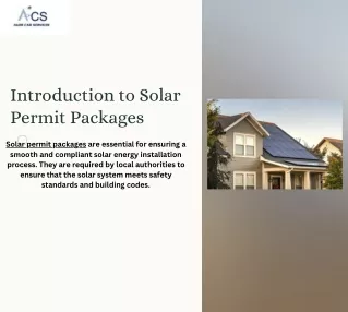 Introduction-to-Solar-Permit-Packages