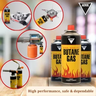 Butane gas