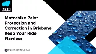 Motorbike Paint Protection and Correction in Brisbane Keep Your Ride Flawless