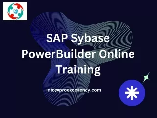 "Unleash Your Programming Potential: SAP Sybase PowerBuilder Training with Proex