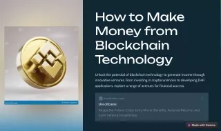 How-to-Make-Money-from-Blockchain-Technology