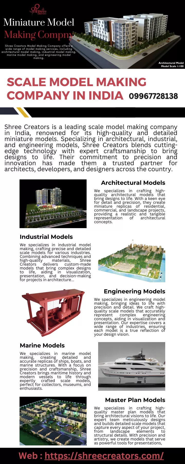 scale model making company in india