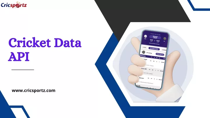 cricket data api