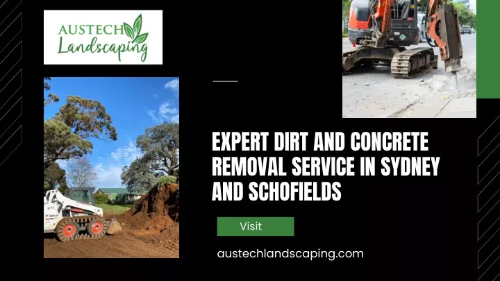 expert dirt and concrete removal service