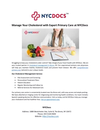 Get_Comprehensive_Cholesterol_Management_in_Bronx