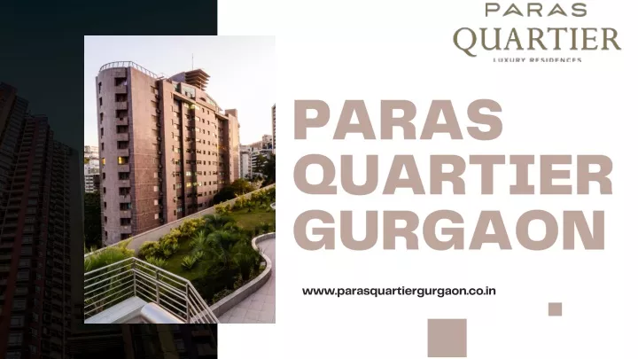 paras quartier gurgaon