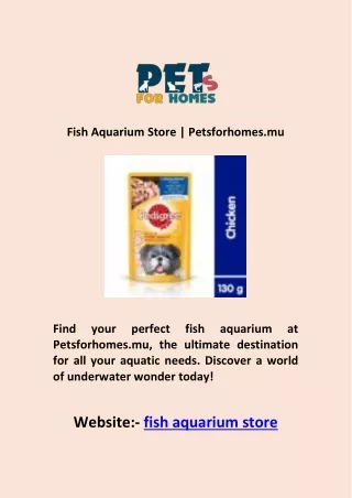 fish aquarium store petsforhomes mu