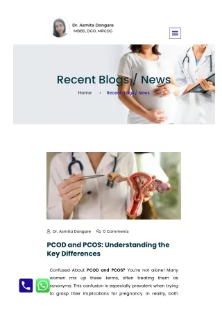 PCOD and PCOS Understanding the Key Differences