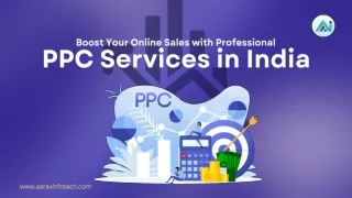 Boost Your Online Sales with Professional PPC Services in India