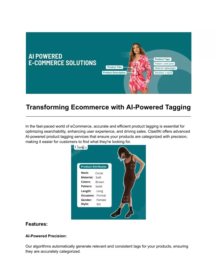 transforming ecommerce with ai powered tagging