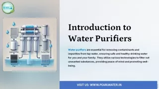 Introduction to RO Water-Purifiers