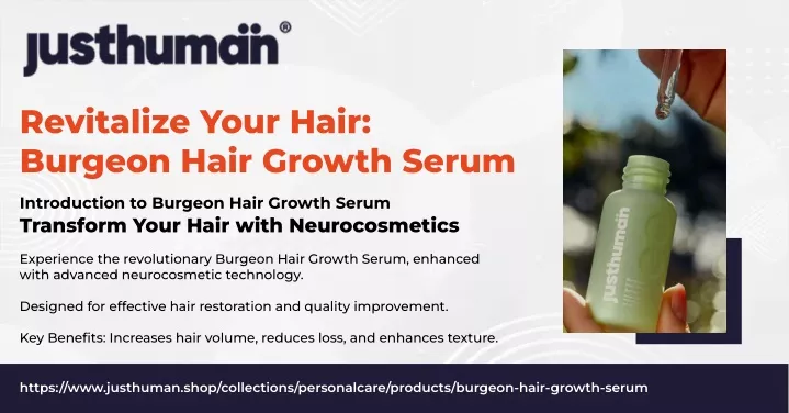 revitalize your hair burgeon hair growth serum