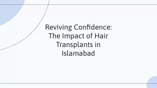 Hair Transplant in Islamabad (2)