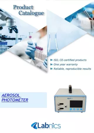 Aerosol Photometer 26cmx7cmx16cm
