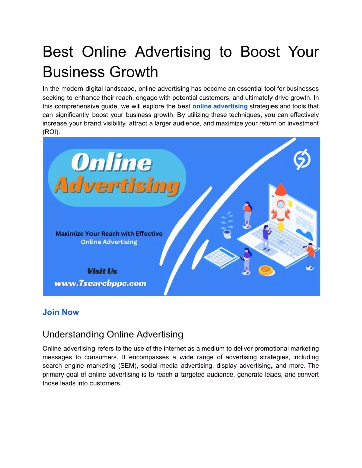 best online advertising to boost your business