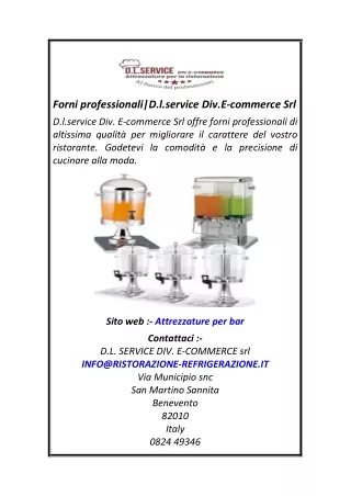 forni professionali d l service div e commerce srl