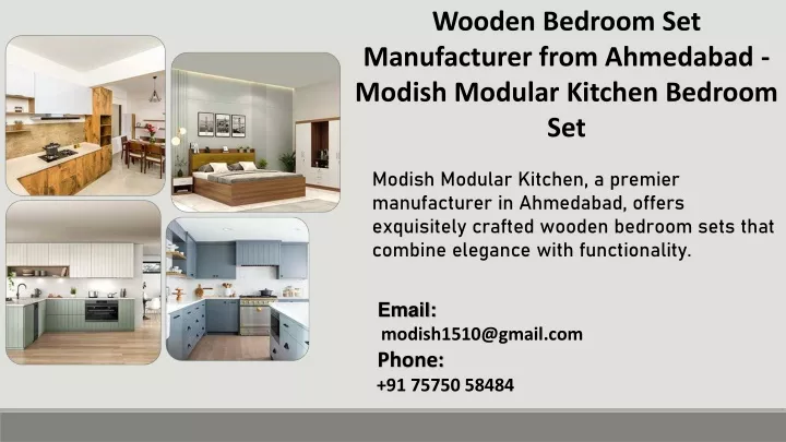 wooden bedroom set manufacturer from ahmedabad