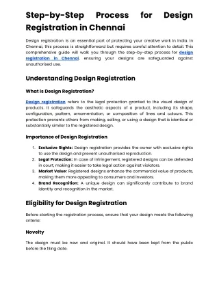 step by step registration in chennai