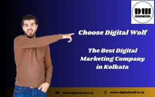 Choose Digital Wolf: The Best Digital Marketing Company in Kolkata