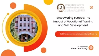 Vocational Training: A Pathway to Career Success