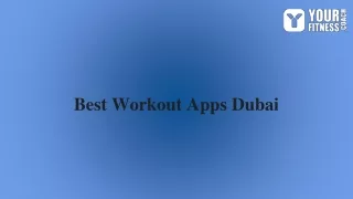 Best Gym Near Dubai