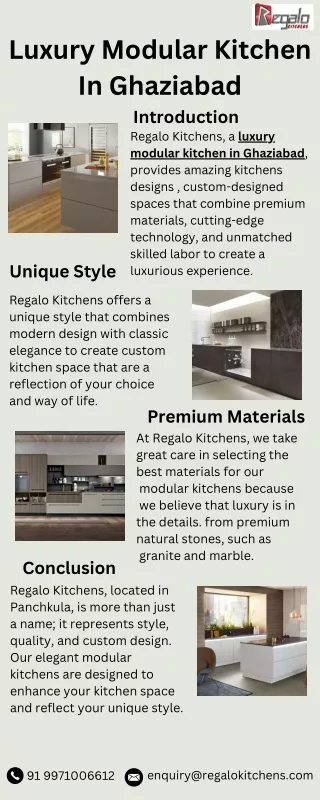 luxury modular kitchen in ghaziabad introduction