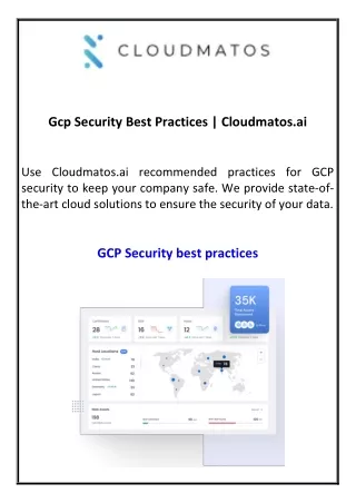 gcp security best practices cloudmatos ai