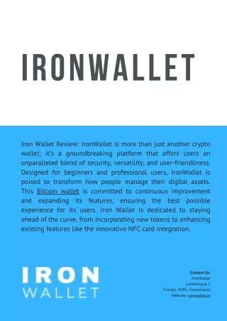 ironwallet