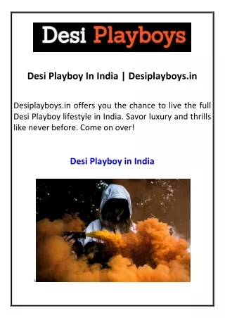 Desi Playboy In India  Desiplayboys.in