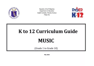 Music Curriculum Guide