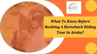 What To Know Before Booking A Horseback Riding Tour In Aruba