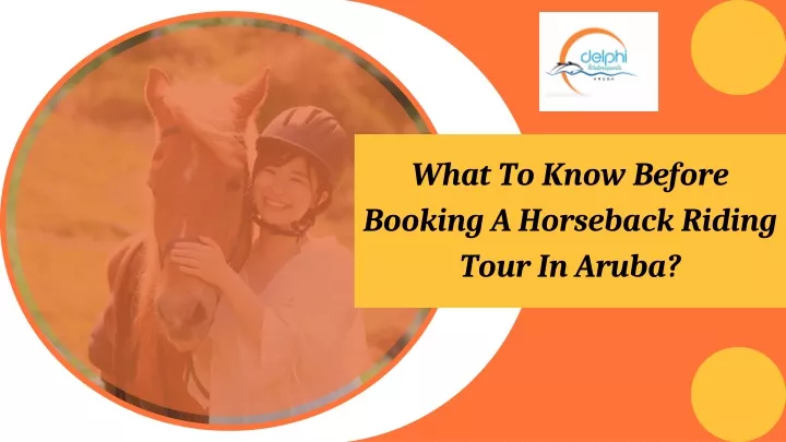 what to know before booking a horseback riding