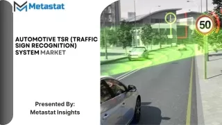 automotive tsr traffic sign recognition system