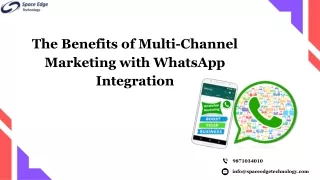 the benefits of multi channel marketing with