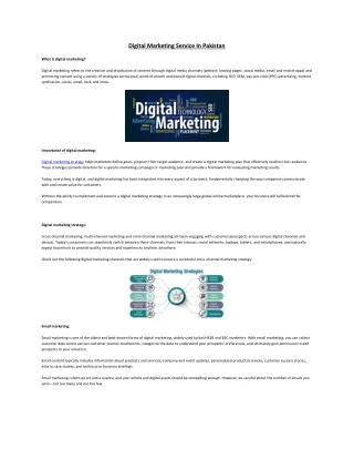 2 content of digital markiting