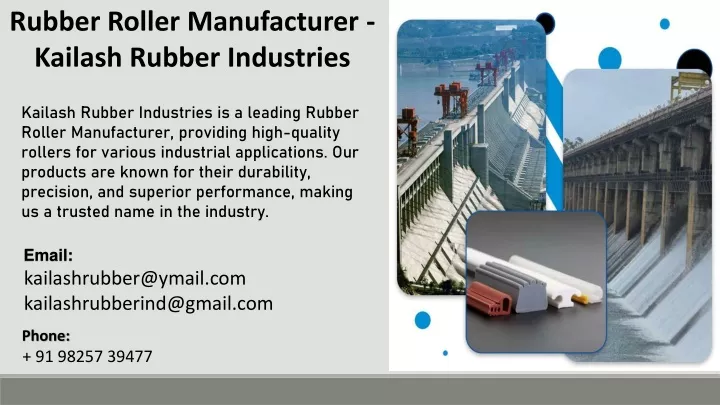 rubber roller manufacturer kailash rubber