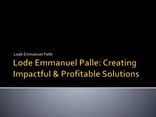 Lode Emmanuel Palle