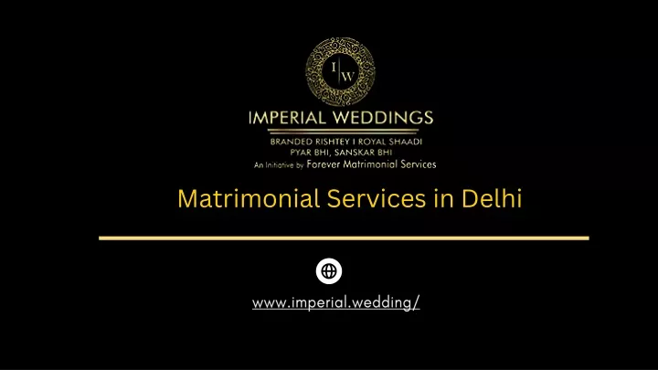 matrimonial services in delhi