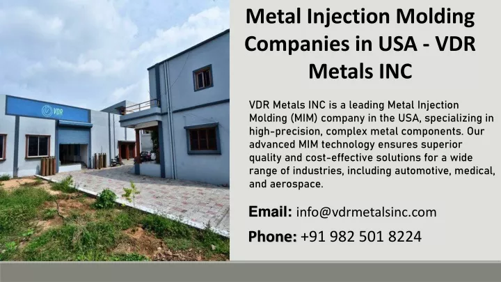 metal injection molding companies