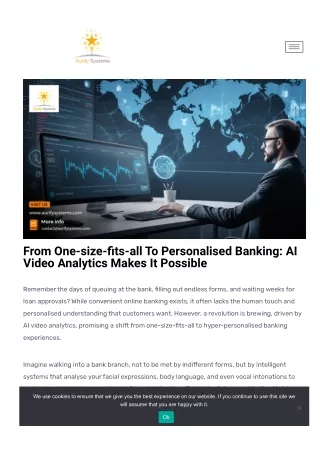 Beyond One-Size-Fits-All: AI Video Analytics for Personalized Banking