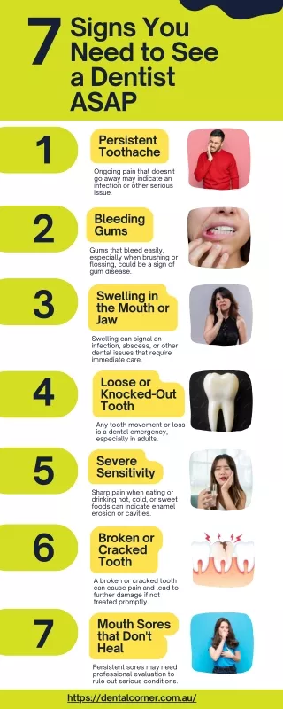 7 Signs You Need to See a Dentist ASAP