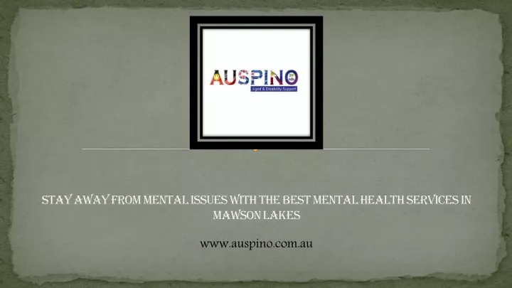 stay away from mental issues with the best mental health services in mawson lakes