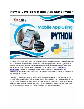 Mastering Mobile App Development with Python