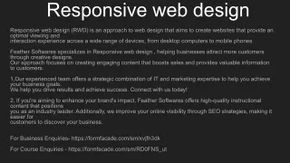 Responsive web design