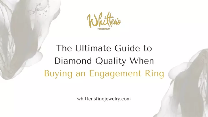 the ultimate guide to diamond quality when buying