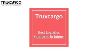 Best Logistics Company In Jaipur