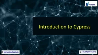 introduction to cypress