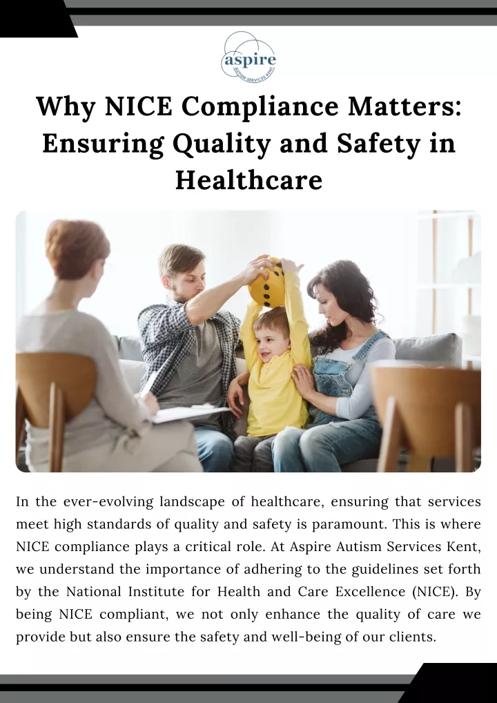 why nice compliance matters ensuring quality