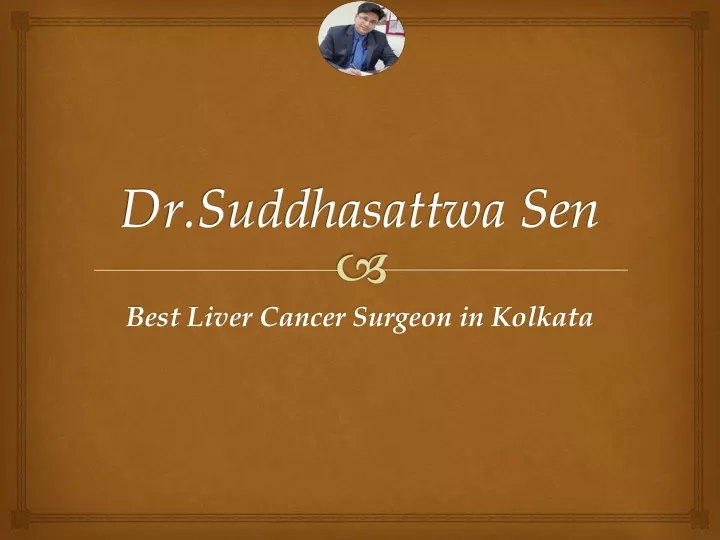 dr suddhasattwa sen